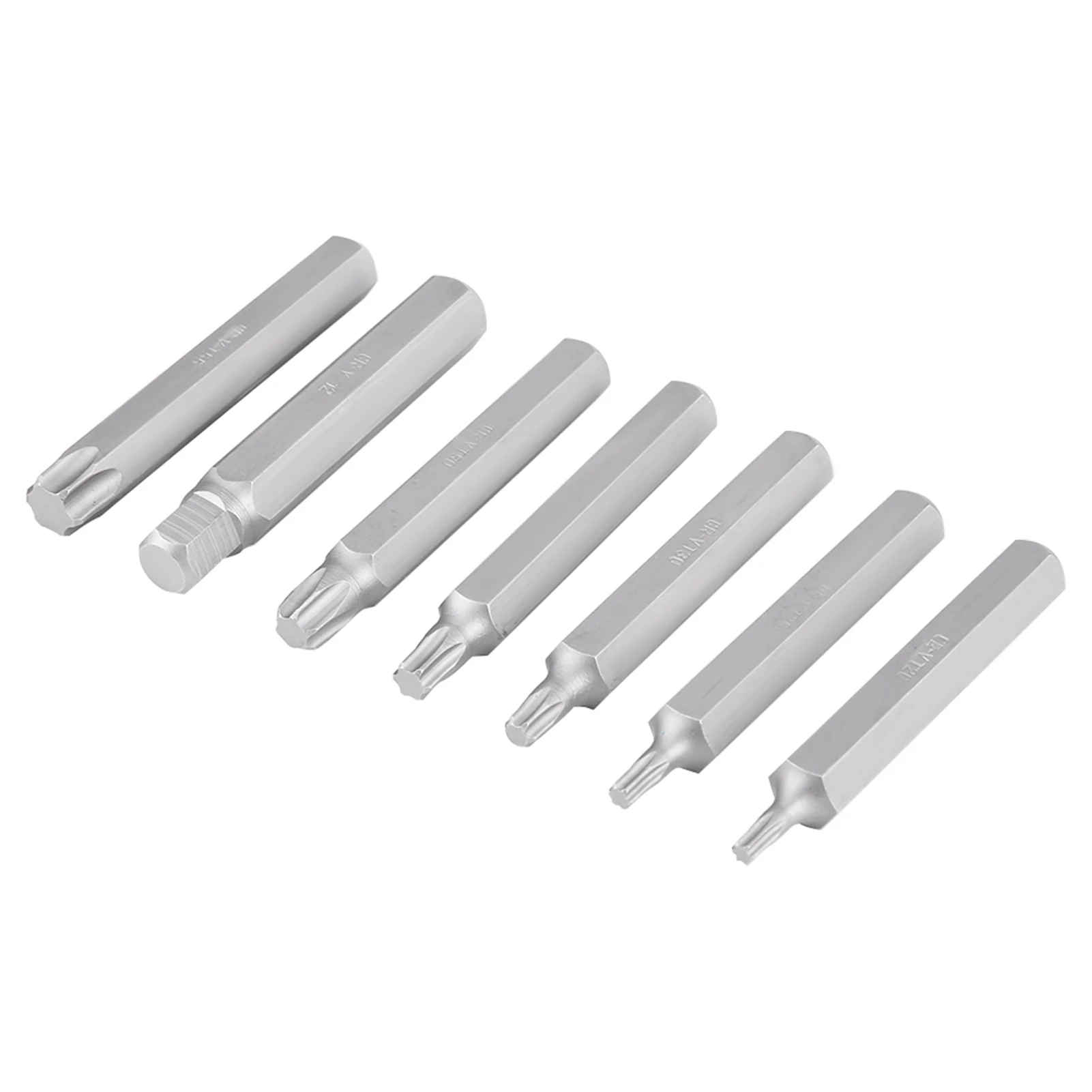 Hex Star Torx Spline Bit Set Torx Star Bit Star Bit Socket Set Hex Star Torx Socket Bit Set Tool Kit 1/2inch 3/8inch Drive