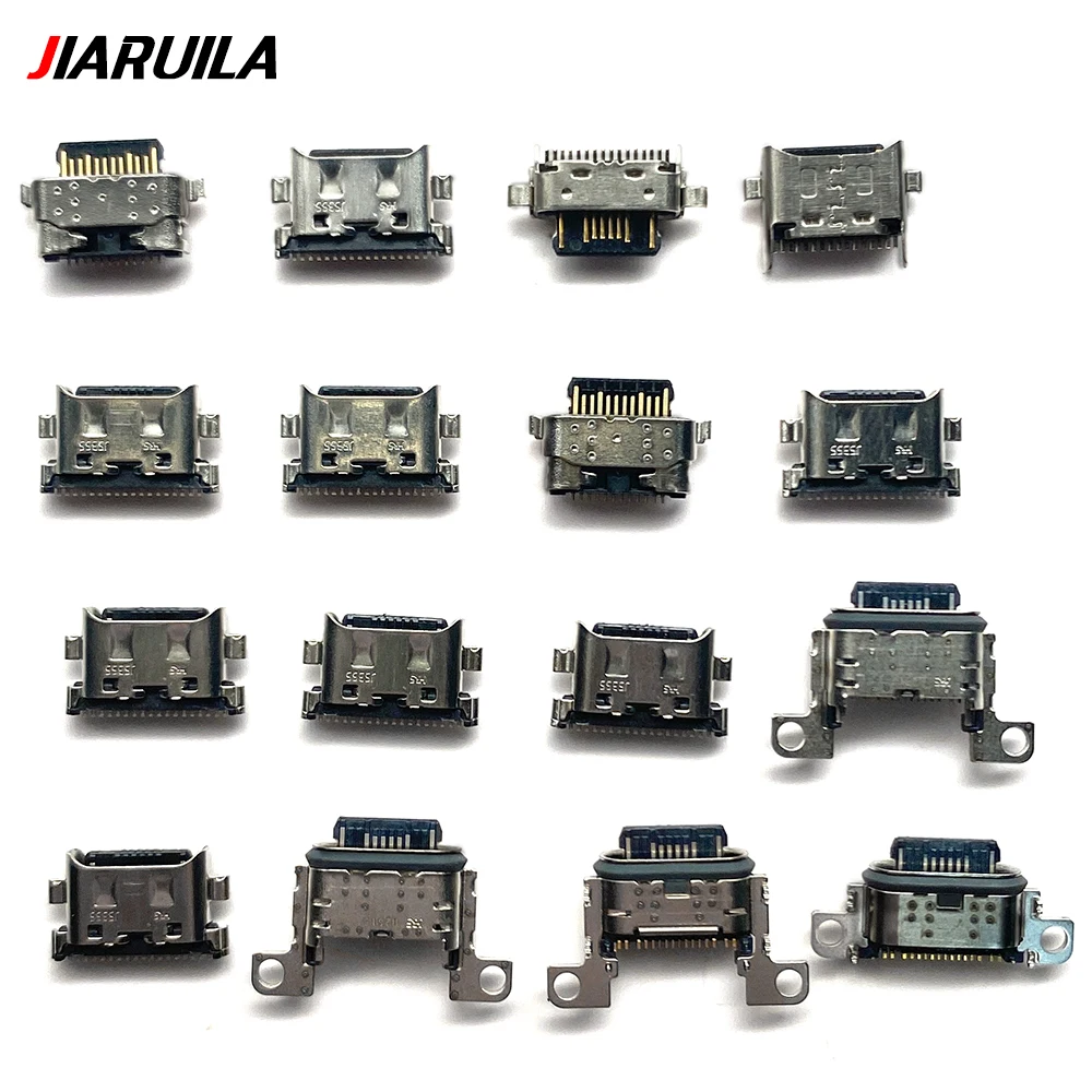 50Pcs，Micro USB Connector Charging Port Jack Plug For Samsung A04E A04S A05 A05S A13 4G A13 5G A14 A145P A146B  A04 A11 A12 A145