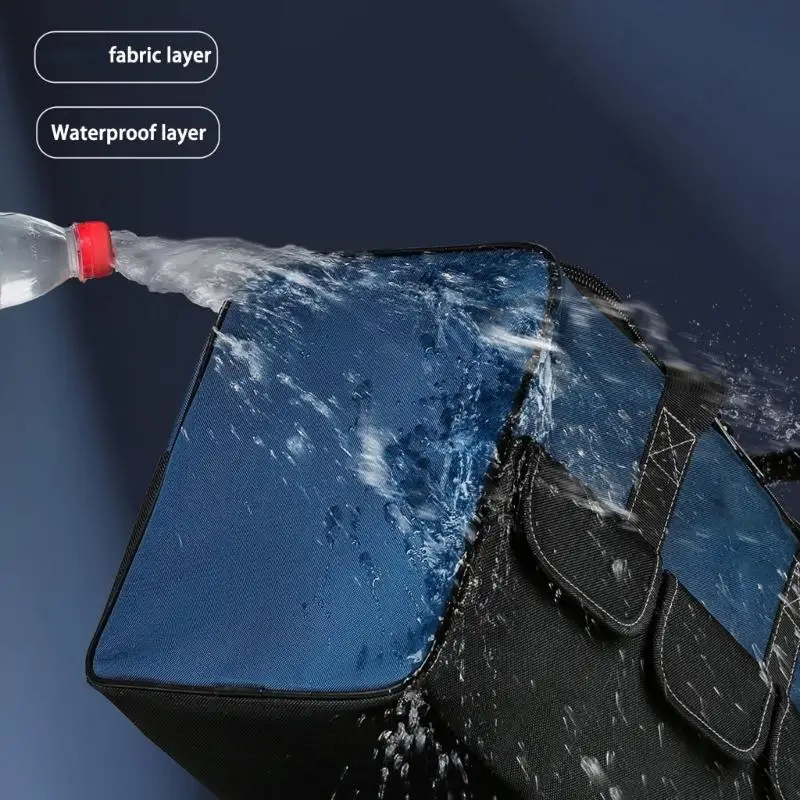 652F Heavy Duty Tool Organizers Bag With Reinforced Structure AntiCollapse Easy Access Portable Hand Carry Design Case