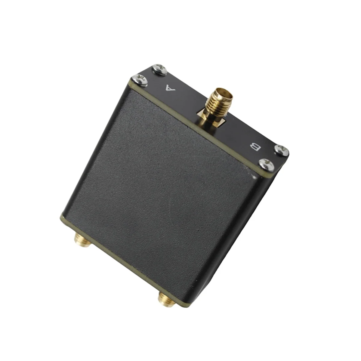 

# Антенный переключатель 004X 10 Вт от 1 до 2 для трансиверов SDR, высокочастотный ручной переключатель RF-500 МГц, портативный радиопереключатель (черный)