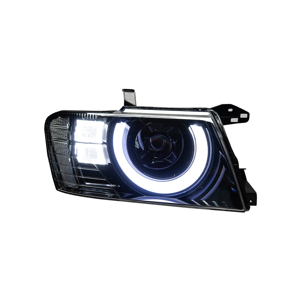For Mitsubishi Pajero V73 2004-2014 Projector Lens LED Auto Headlights Assembly 100W Car Accessories Defender Style Upgrade