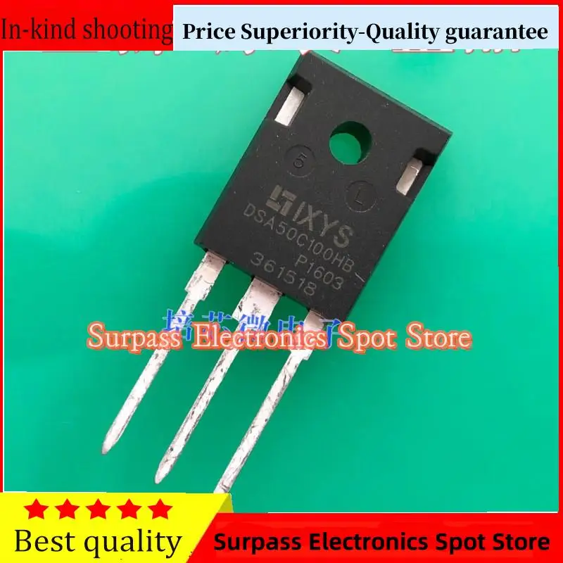 

10PCS-100PCS DSA50C100HB TO247 50A/100V Price Superiority-Quality guarantee