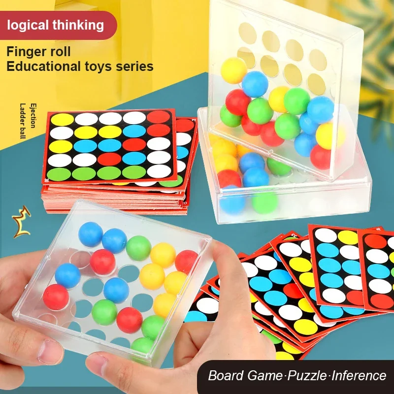 Flexible Finger Chessboard Finger Rolling The Ball In The Palm of The Parent-child Interactive Puzzle Toy Learning Education Toy