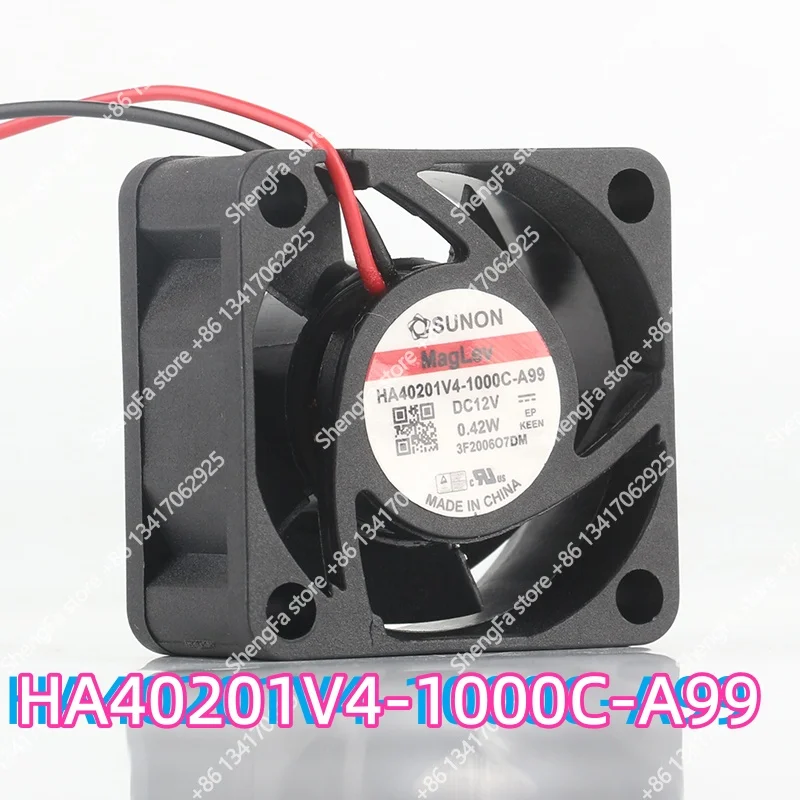 Newly built standard HA40201V4-1000C-A99 5V 24V 48V DC12V 0.42W 4020 40X40X20MM 4CM silent cooling fan