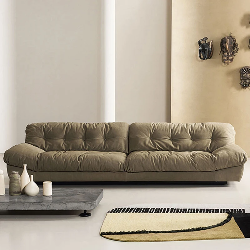 

Yunduosha released a down net celebrity small lazy sofa