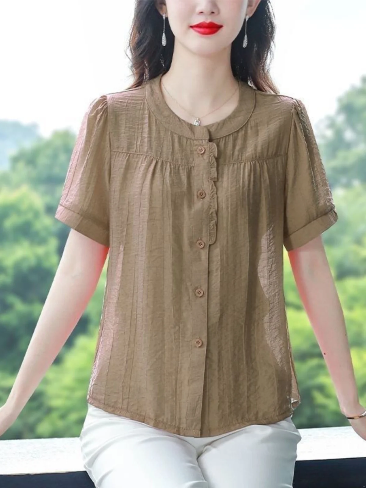 

Летний новый свободный топ из хлопка и льна для женщин, скрывающий живот, больших размеров, повседневный, из льна, маленький размер