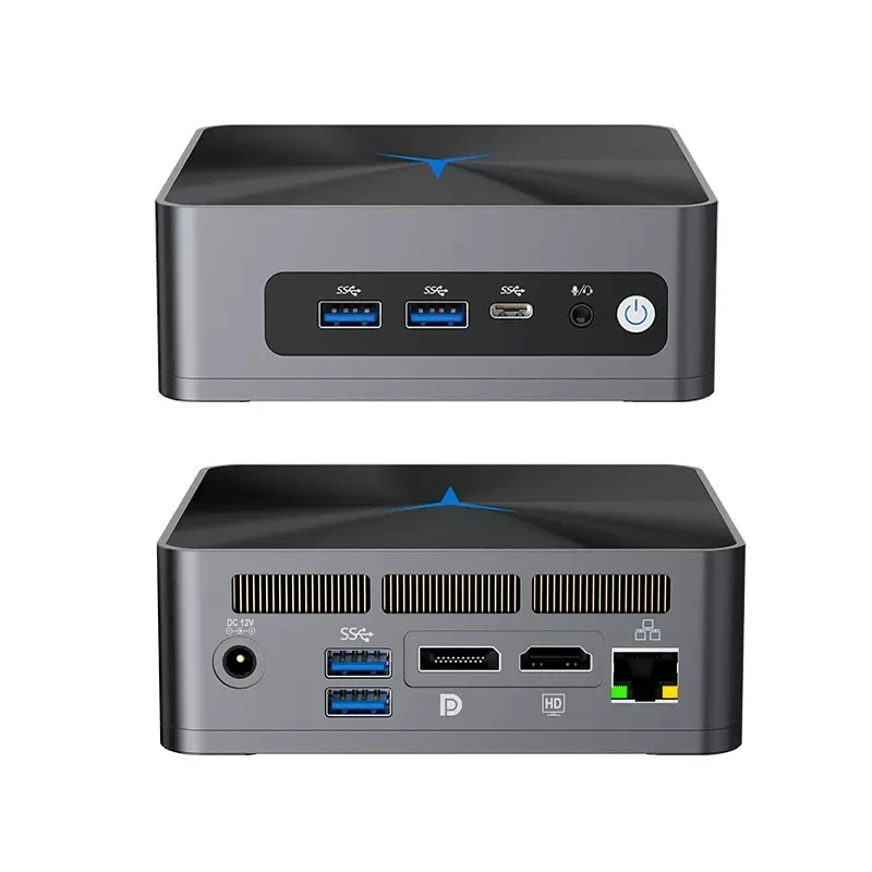 Máy Tính Mini PC Micro Máy Tính Intel Pentium 5405U DP HDMI Loại-C Túi Máy Tính Chắc Chắn PfSense Tường Lửa HTPC Bluetooth Windows11 wifi