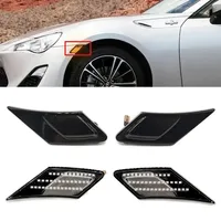 2PCS LED Dynamic Turn Signal Light For Toyota 86 FT86 GT86 Side Marker Indicator Sequential Lamp For Scion FR-S For Subaru BRZ