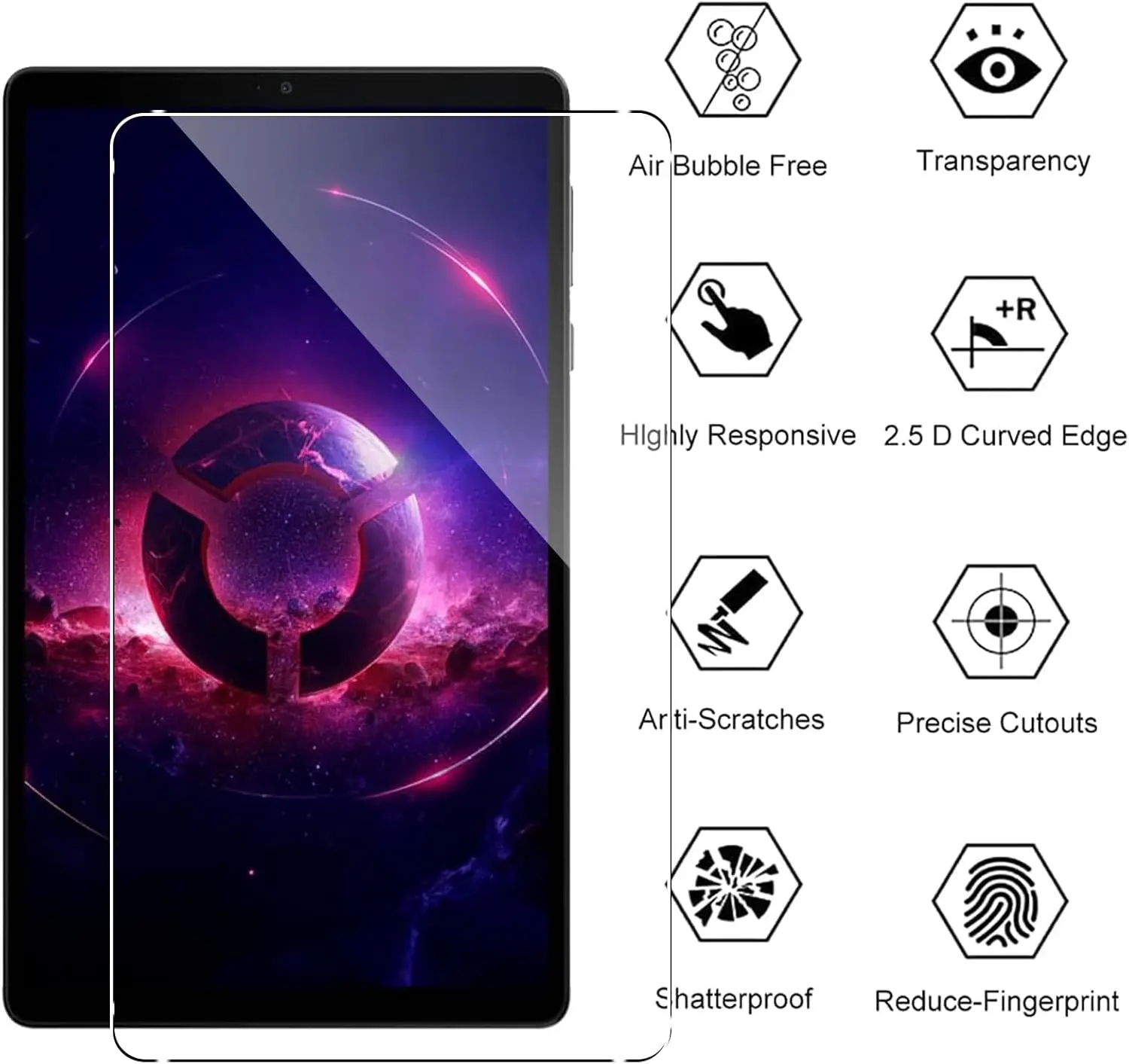 1PCS Tempered Glass Screen Protector For Lenovo Legion Gen 2 3 Pad Pro GT 13 Yoga Idea Tab Pro AI Plus 11.1 2026 Protective Film