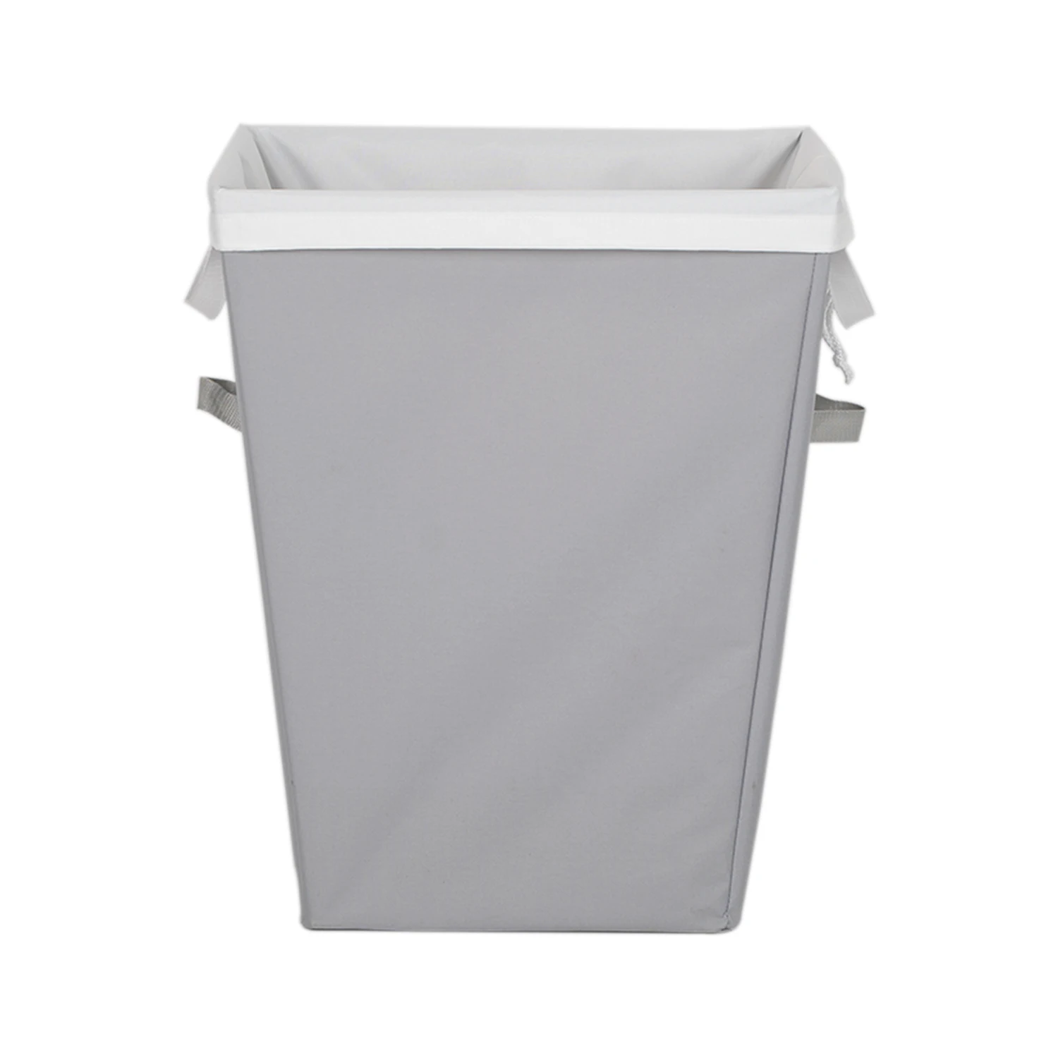 

Mianstays Polyester Laundry Hamper with Removable Liner, Slim Rectangle with Carrying Handles, Gray