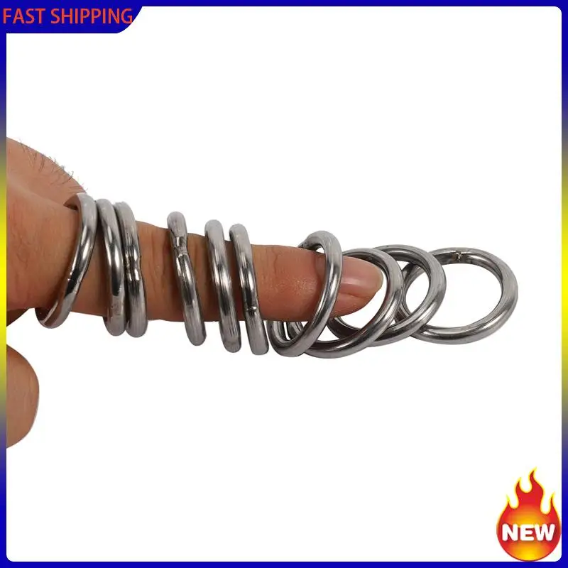 

Especial M4 X 30Mm Stainless Steel Strapping Welded Round O Rings 60 Pcs