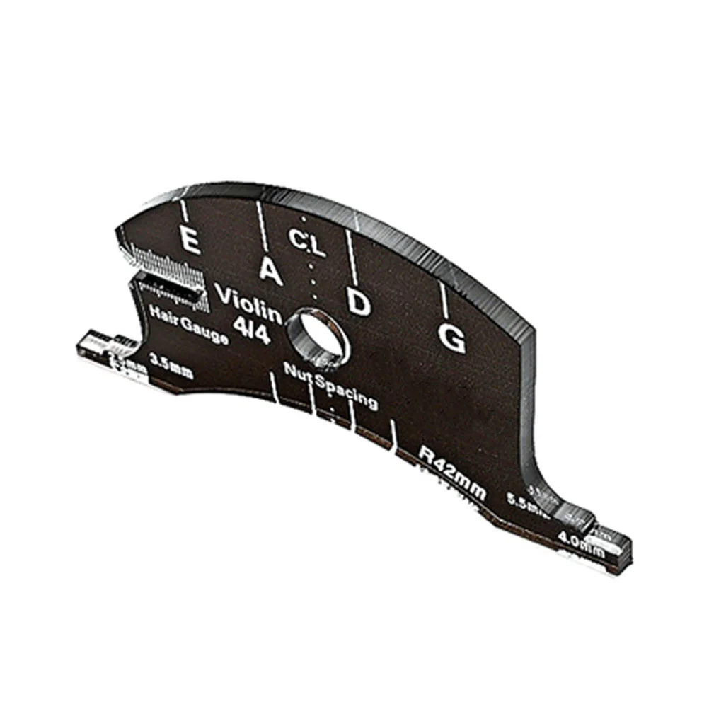 

Small Violin Measuring Premium Plastic Multifunctional Template For String Height Bridge Spacing Repair Accessory Violin