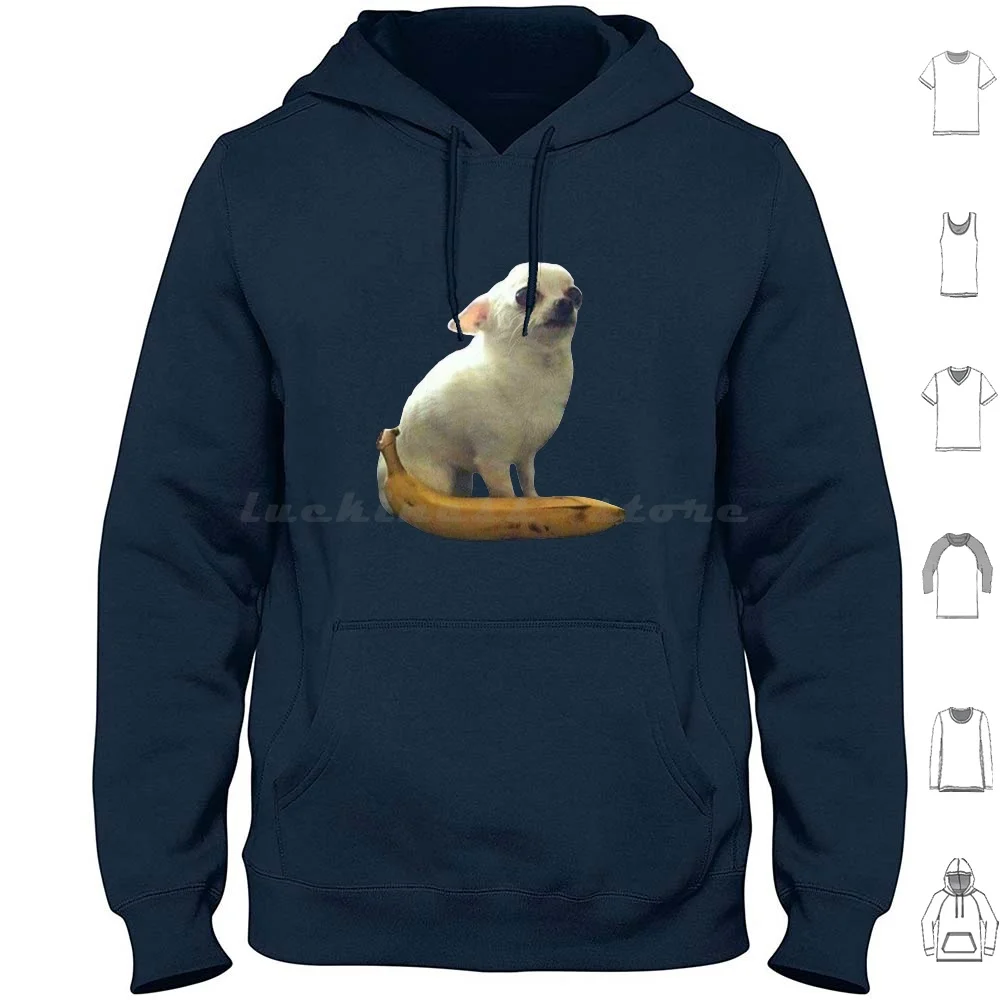 Uncomfortable Banana Dog Hoodie Cotton Long Sleeve Golden Retriever Swimming Goggles Dog Dogs Doggo Corgi Lobster Corgi Corgis