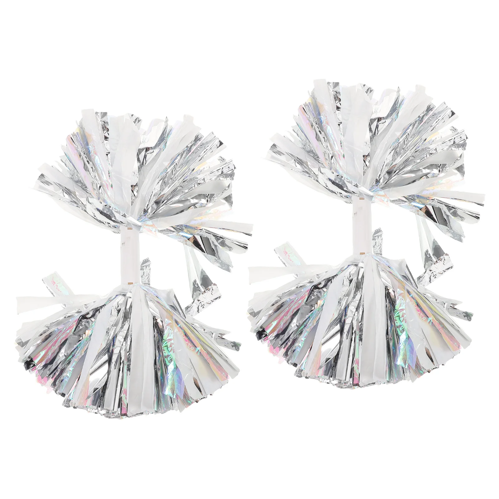 2 قطعة التشجيع بوم بومس البلاستيك البريق الكريات للرياضة الرقص فريق روح المرحلة التشجيع زهرة