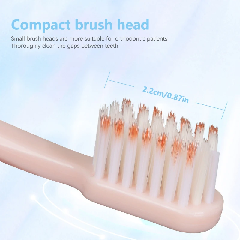 1pcs Deeply Clean Orthodontic Braces Adult Orthodontic Toothbrushes Dental Soft Toothbrush With Dust Cover For Adult