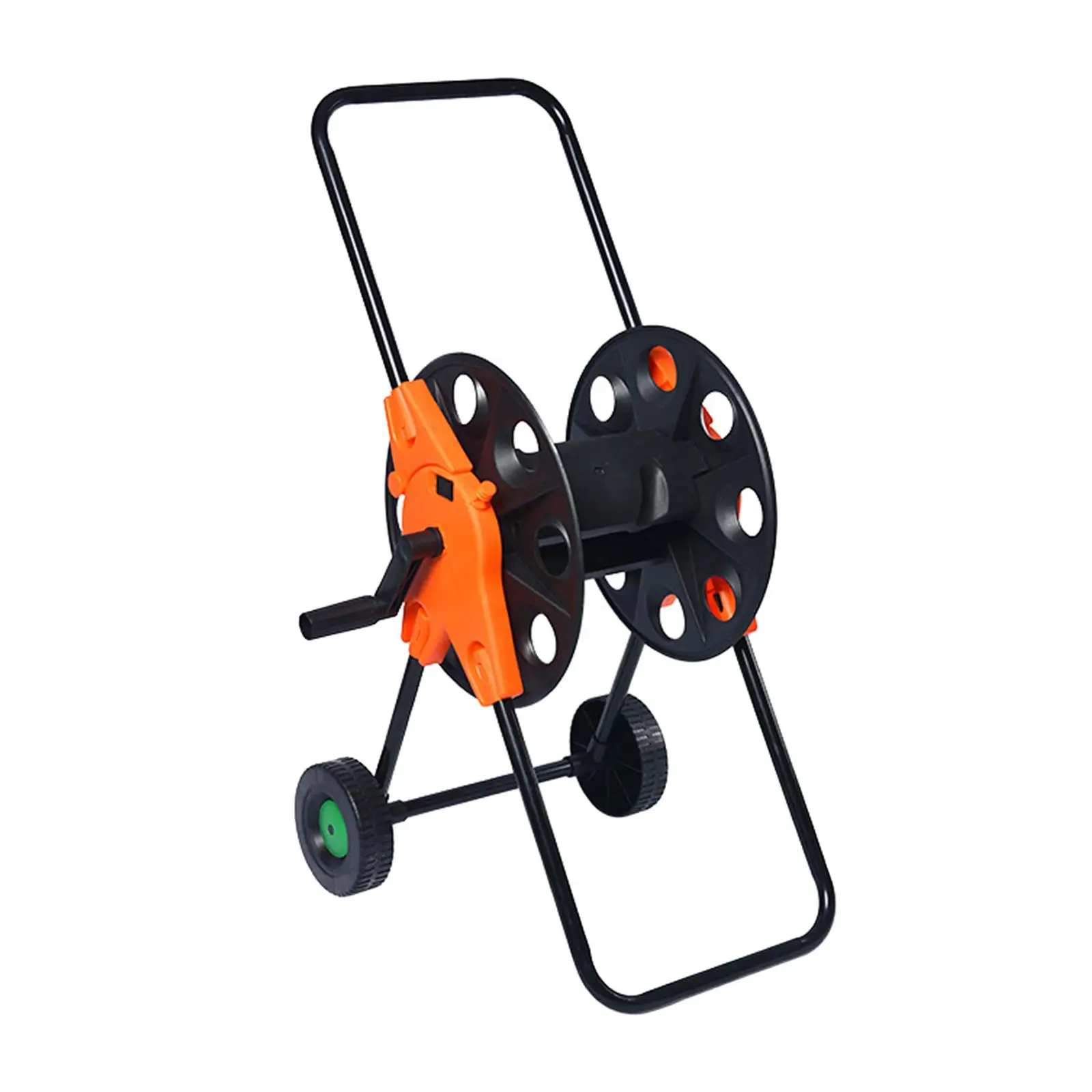 Hose Reel Cart Prevent Twisting Garden Tool Heavy Duty Pipe Organizer for Outside Patio Car Washing Farm Outdoor Cleaning