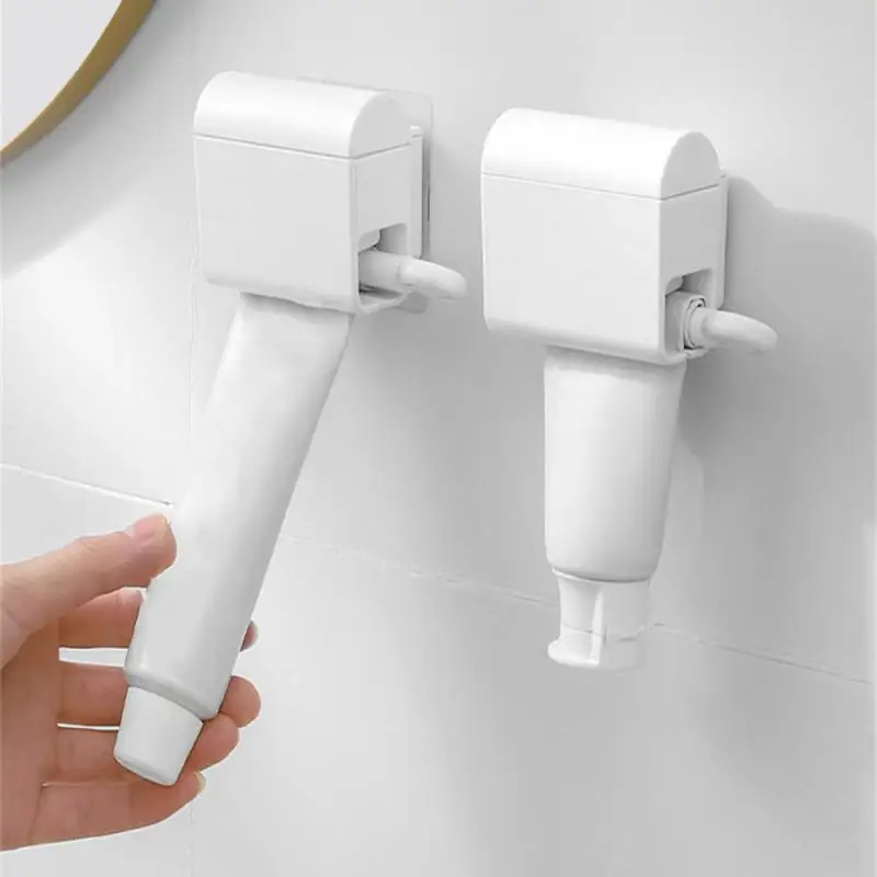 Wall-mounted Toothpaste Extruder Household Facial Cleanser Toothpaste Squeezer Bathroom Storage Holder Bathroom Accessories