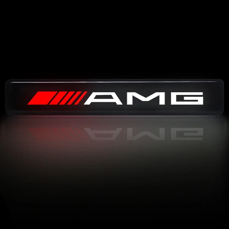 AMG Car Front Cover Grille Lamp Emblem Decor Lightings LED light for Mercedes Benz Amg W205 W211 W204 W212 W213 W203 W176 W221