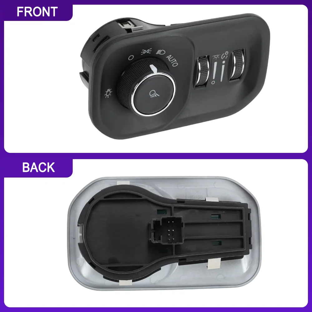 مفتاح التحكم في المصباح مع وظيفة تلقائية لـ Ram 1500 2500 3500 2019 2020 2021 2022 2023 2024 68401933AA 68401933AB