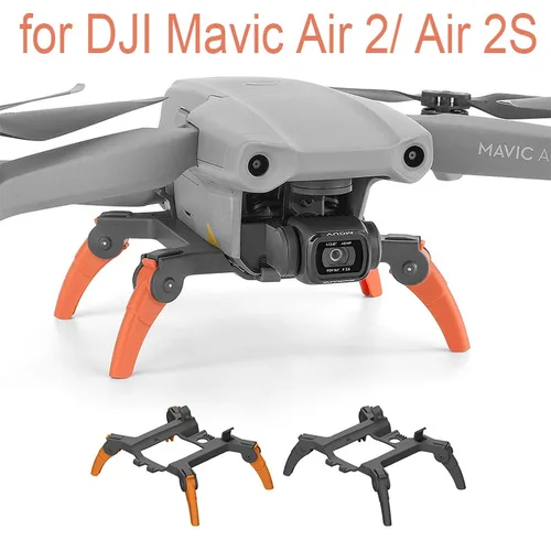 Imagen 1 del producto Tren de aterrizaje integrado Spider para DJI Mavic AIR 2 AIR 2S Protector de extensión de trípode aumentado Altura de fuselaje aumentada