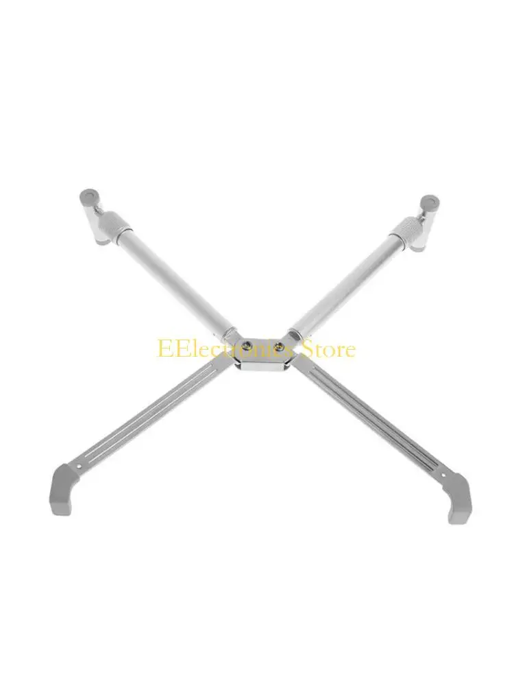 B03C جهاز تبريد مريح للكمبيوتر المحمول X-Stand قابل للطي من الألومنيوم المحمول لأجهزة الكمبيوتر المحمول مقاس 12-17 بوصة