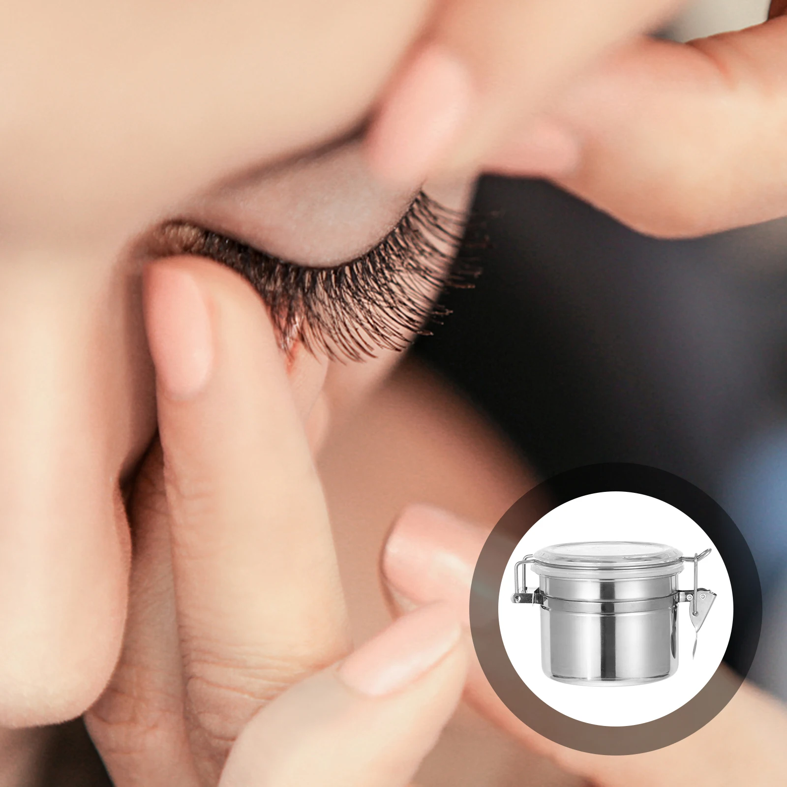 

Glue Container Eyelash Glue Container Eyelash Glue Storage Case Eyelash Glue Storage Container Eyelash Glue Storage Jar