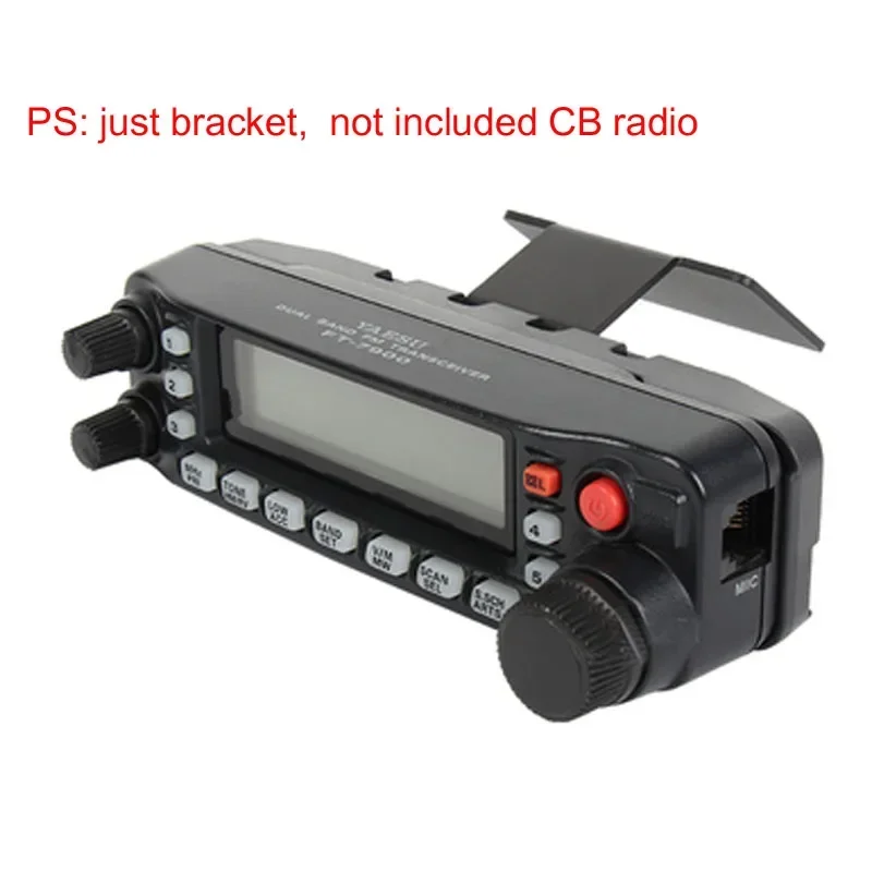 

Rearview Mirror Fixed Panel Hanger Bracket Stand For ICOM IC-2730E 2720 Yaesu FT7800R FT7900R FT8900R FTM-400XDR 100DR CB Radio