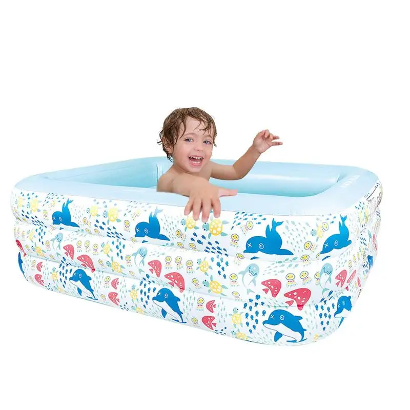 Swimming Pool For Kids Kiddy Pool Pool For Kids Small Inflatable Pool Outdoor Pool For Beach Indoor Outdoor Garden Backyard