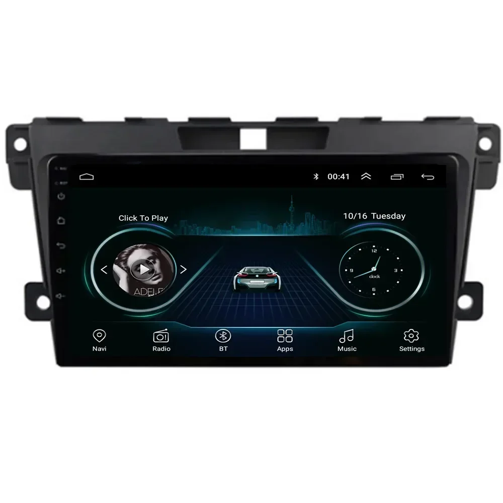 Reproductor Multimedia de Radio de navegación GPS para coche 2DIN DSP Android 13 para 2007 2008 2009 2010 2011-2014 MAZDA CX-7 cx7 cx 7