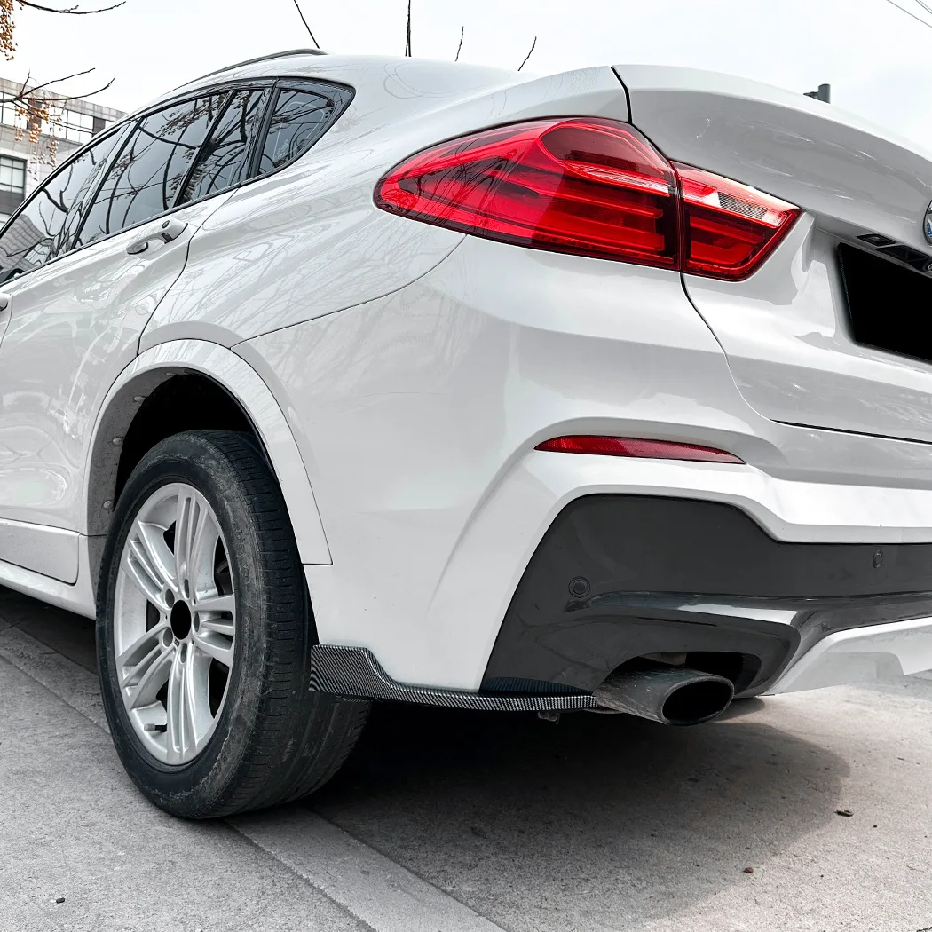 For BMW X4 F26 M Sport 2014-2018 Rear Bar Rear Wrap Corner Car Sticker Modification