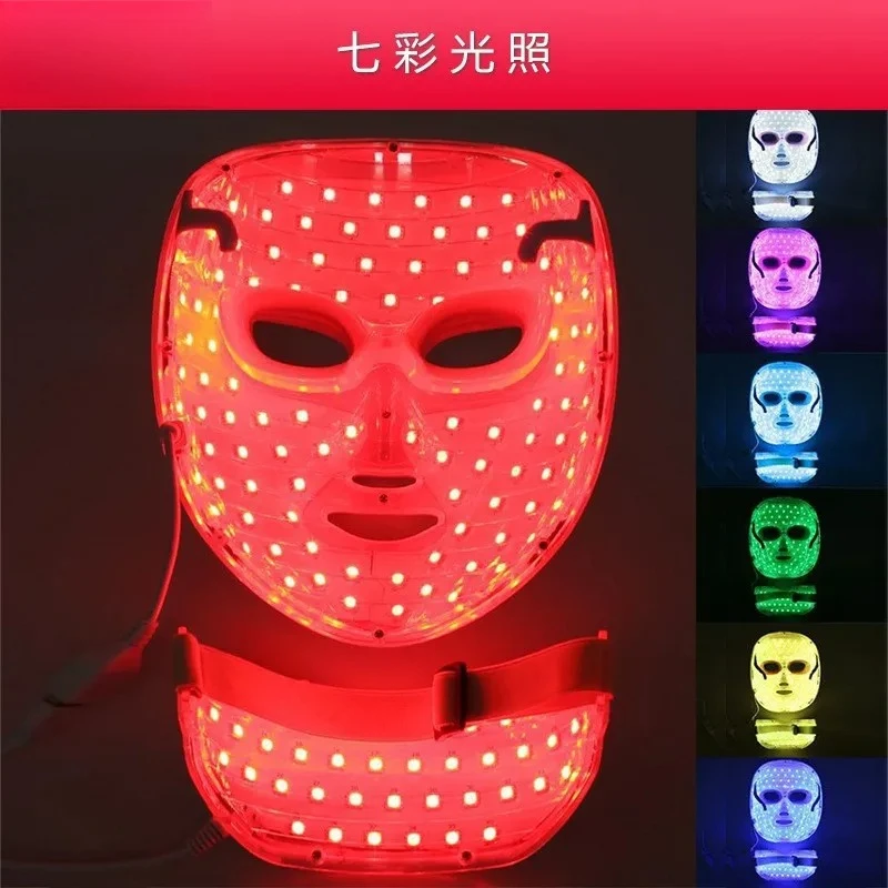 LED face and neck mask (listing 0951), view 5