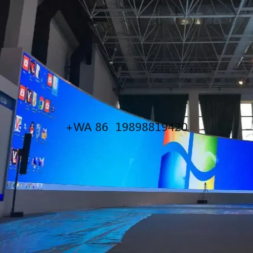 Customizable Indoor Led Panel Screen Display Indoor P6 768*768Mm Simple Iron Fixed Advertising Indoor Led Screen