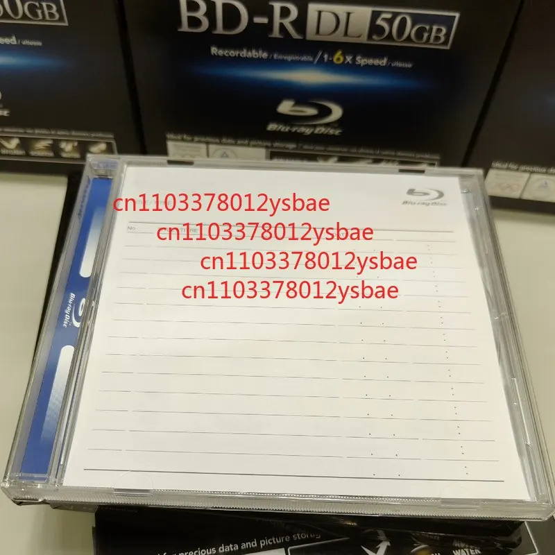 FOR Panasonic Blu-Ray Disc BD-R DL 50GB Bluray DVD BDR 50g Recordable 1-6X Speed 1PC