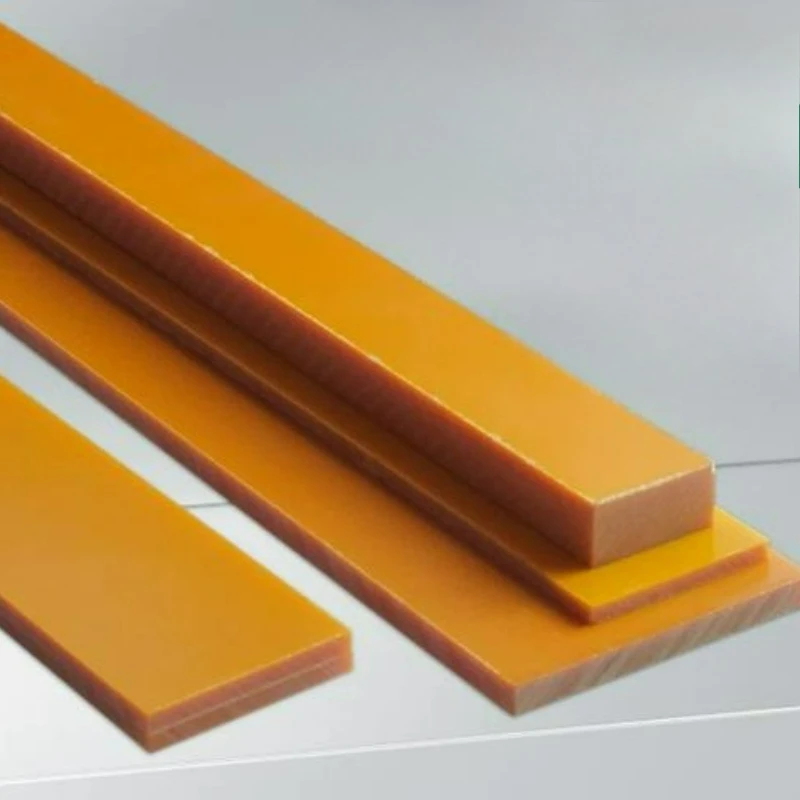 2pcs Bakelite Square Strip Width 10mm-120mm Length 500mm High-temperature Resistant Insulating Electrical Bakelite Board