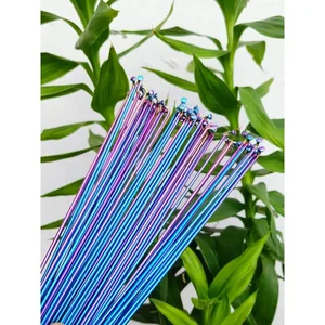 Bicicleta de estrada ao ar livre mountain bike galvanizado raios de cor deslumbrante 26/27.5/29 Polegada roda raios de bicicleta accessori bici bicicleta falou 10 principais vendas quadro de ferro aro 26 - №8