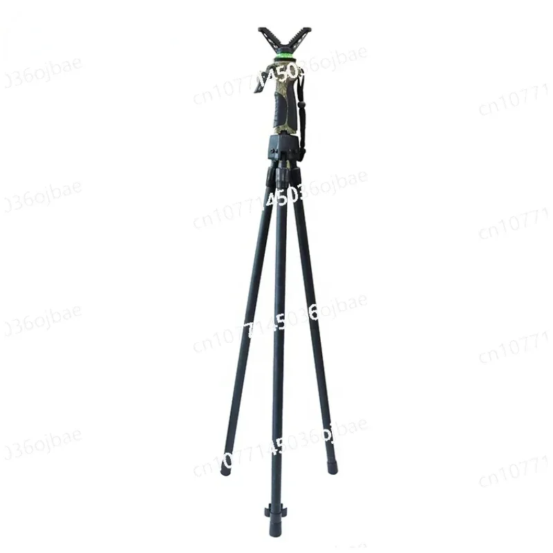 Sell V-shaped rotary yoke tripod telescopic shooting stick hunting stick popular