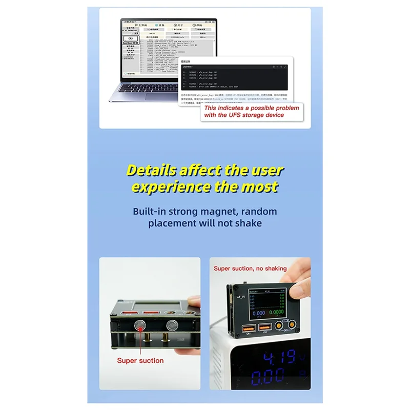 

ATV1 Current Meter High-Precision Sampling Digital Display Multifunction UART Fault Androidfault Analysis Tool For Android