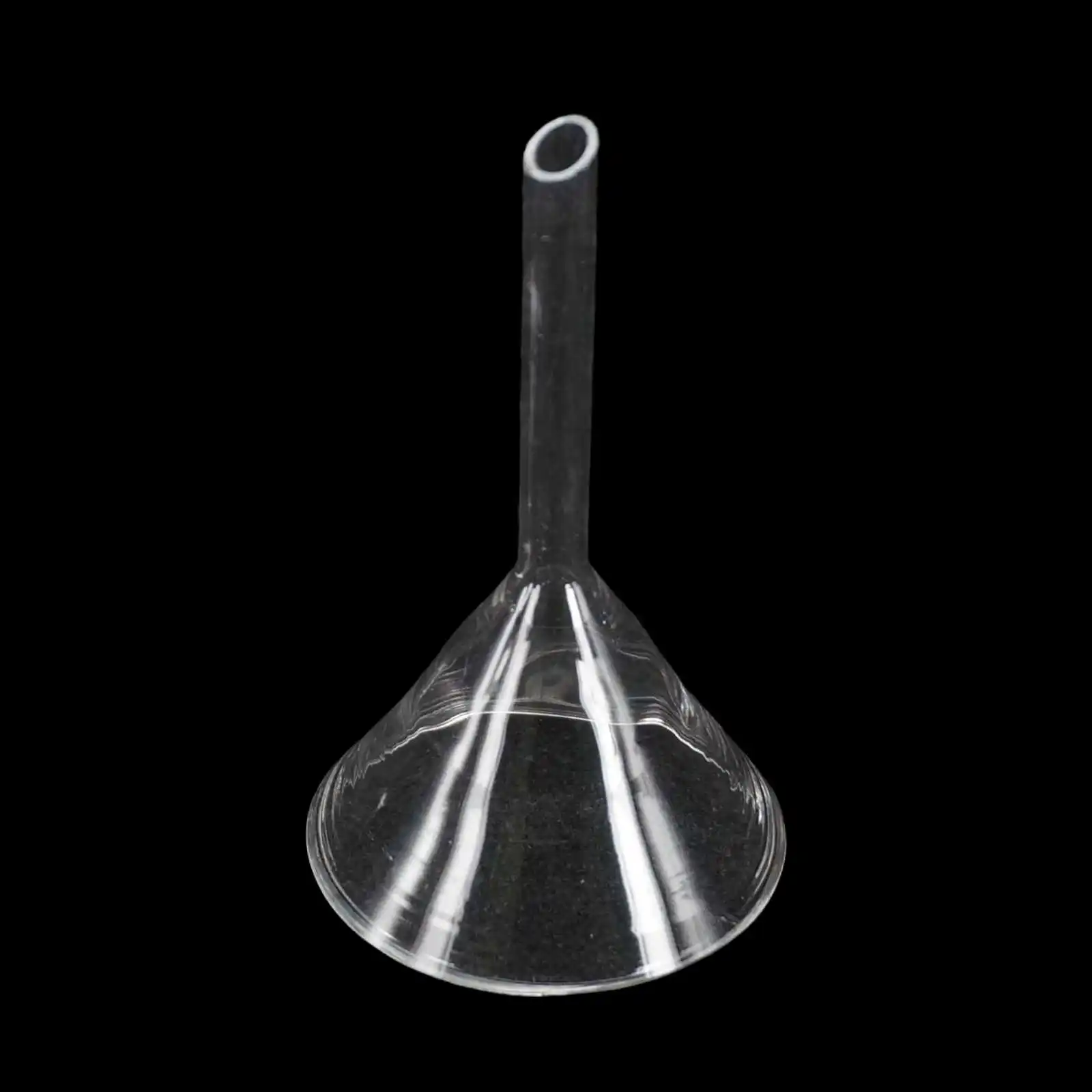 30mm To 120mm Lab Borosilicate  Glass Funnel Borosilicate Glassware Triangle Funnel