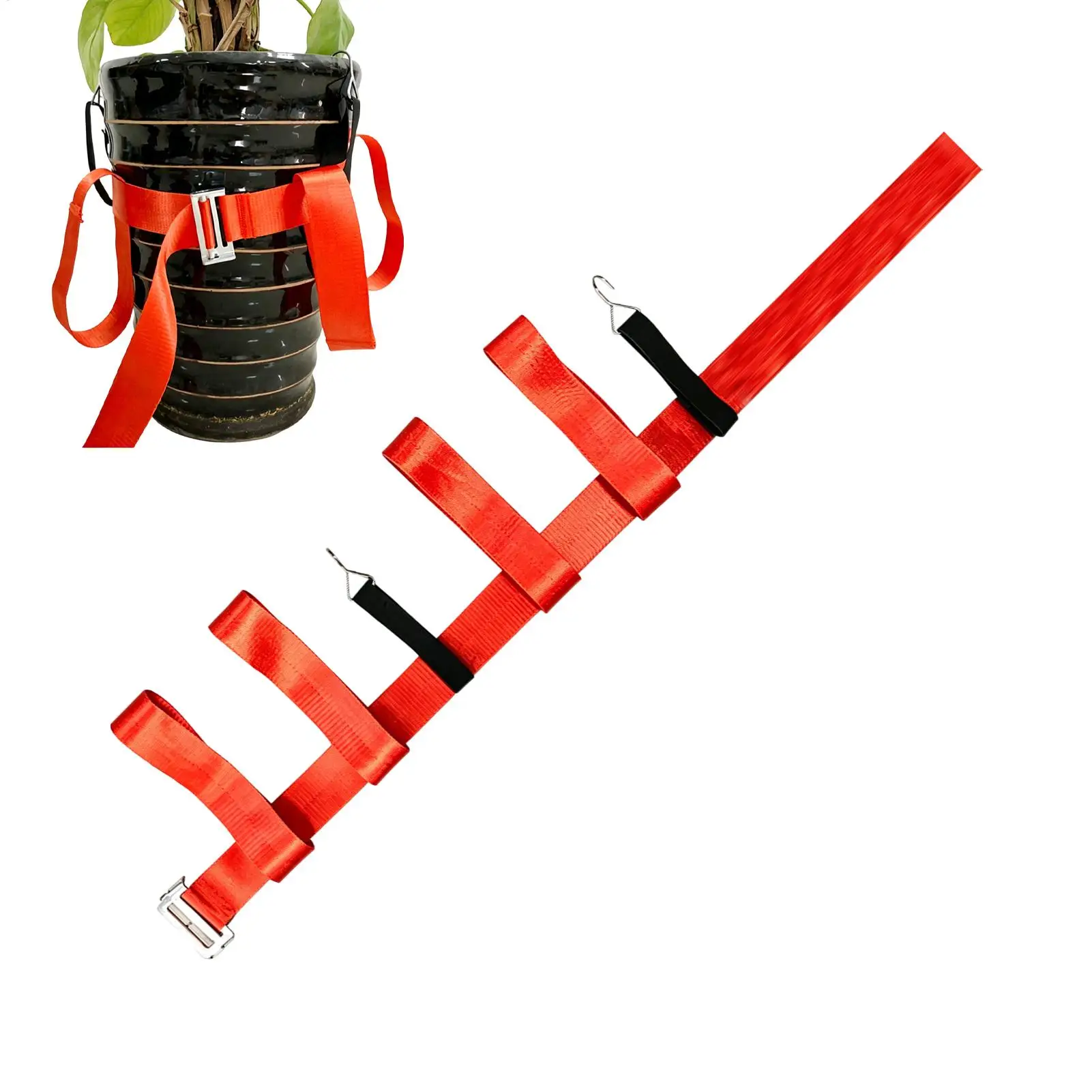 Potted Plant Mover Landscaping Lifting Strap Durability Garden Stone Transport Belt Planter Moving Rope For Outdoor Home Patio
