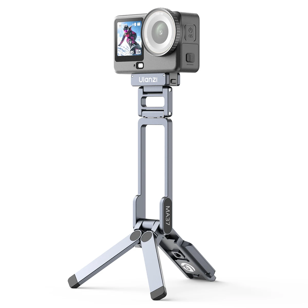 Ulanzi Stativ für DJI OSMO Action 6 5 Nano Magnetisches Mini-Leichtgewicht Mantis-Haken Desktop Action-Kamera Zubehör