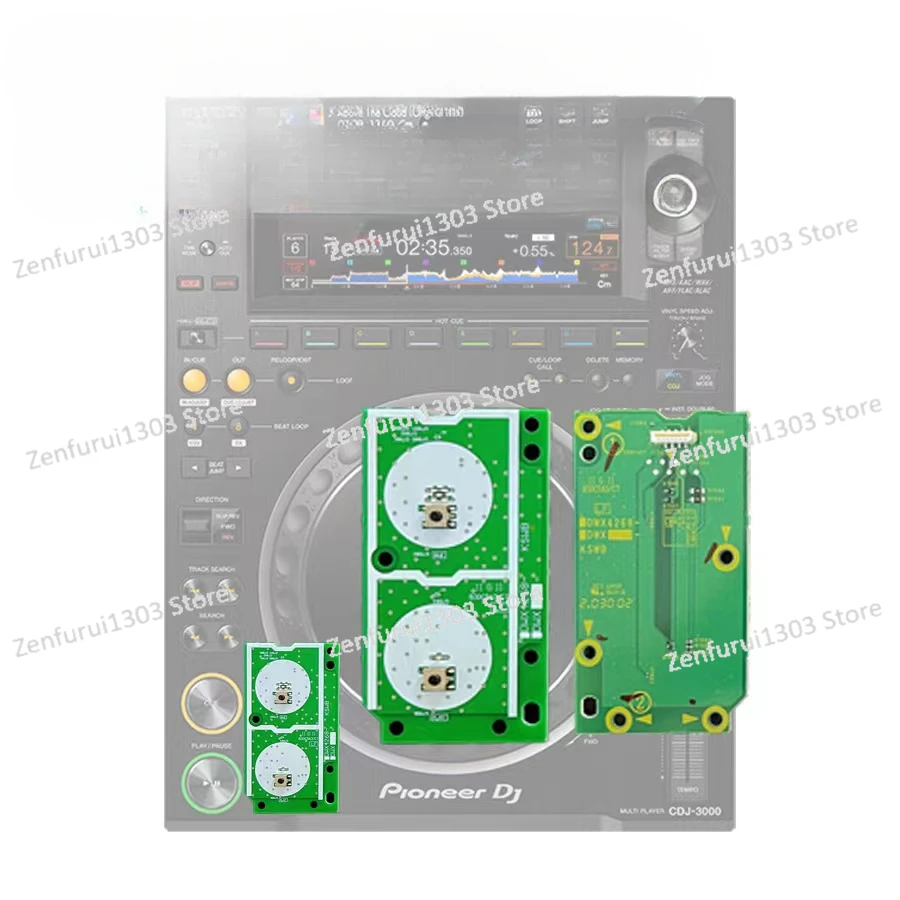 CDJ3000 Disc Player Play Pause Circuit Board Button Cue Touchpoint Switch Accessories DWX4268