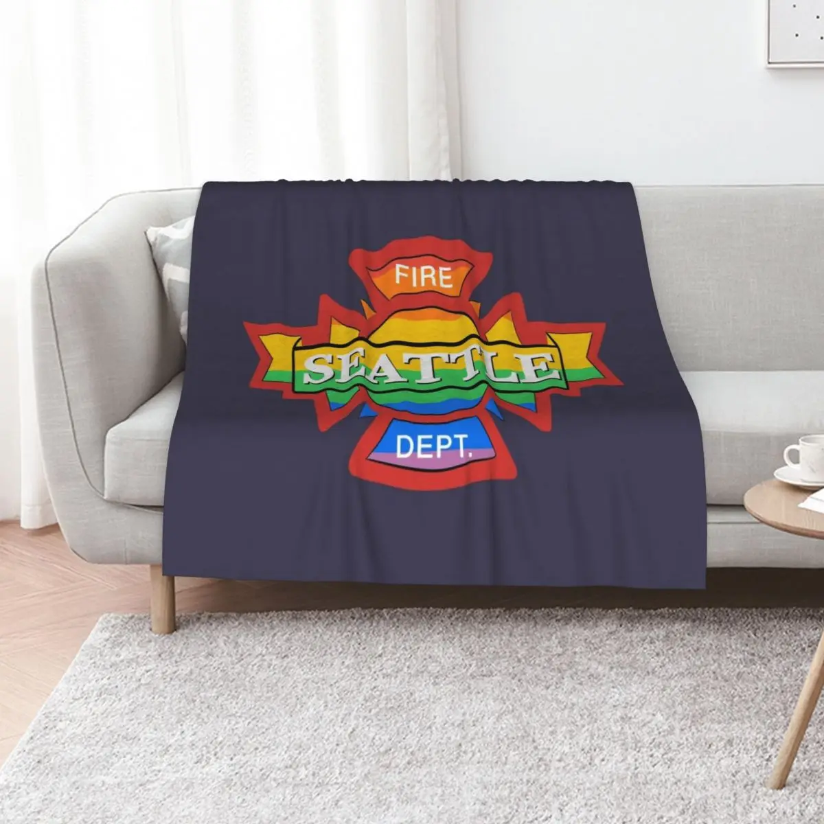 Station 19 Pride Logo Throw Blanket Baby for babies Tourist Thins Flannels christmas gifts Blankets
