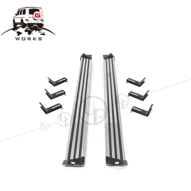 

STLF1990~2018 Year G Class W463 G63 G65 G350 G500 G550 Auto Side Steps of W463 G63 Stainless Steel Car Side Steps