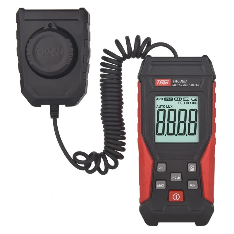 조명 엔지니어링 디지털 Luxometer 전문 휴대용 조도계 고정밀 Luxmeter 조도계 Dropship