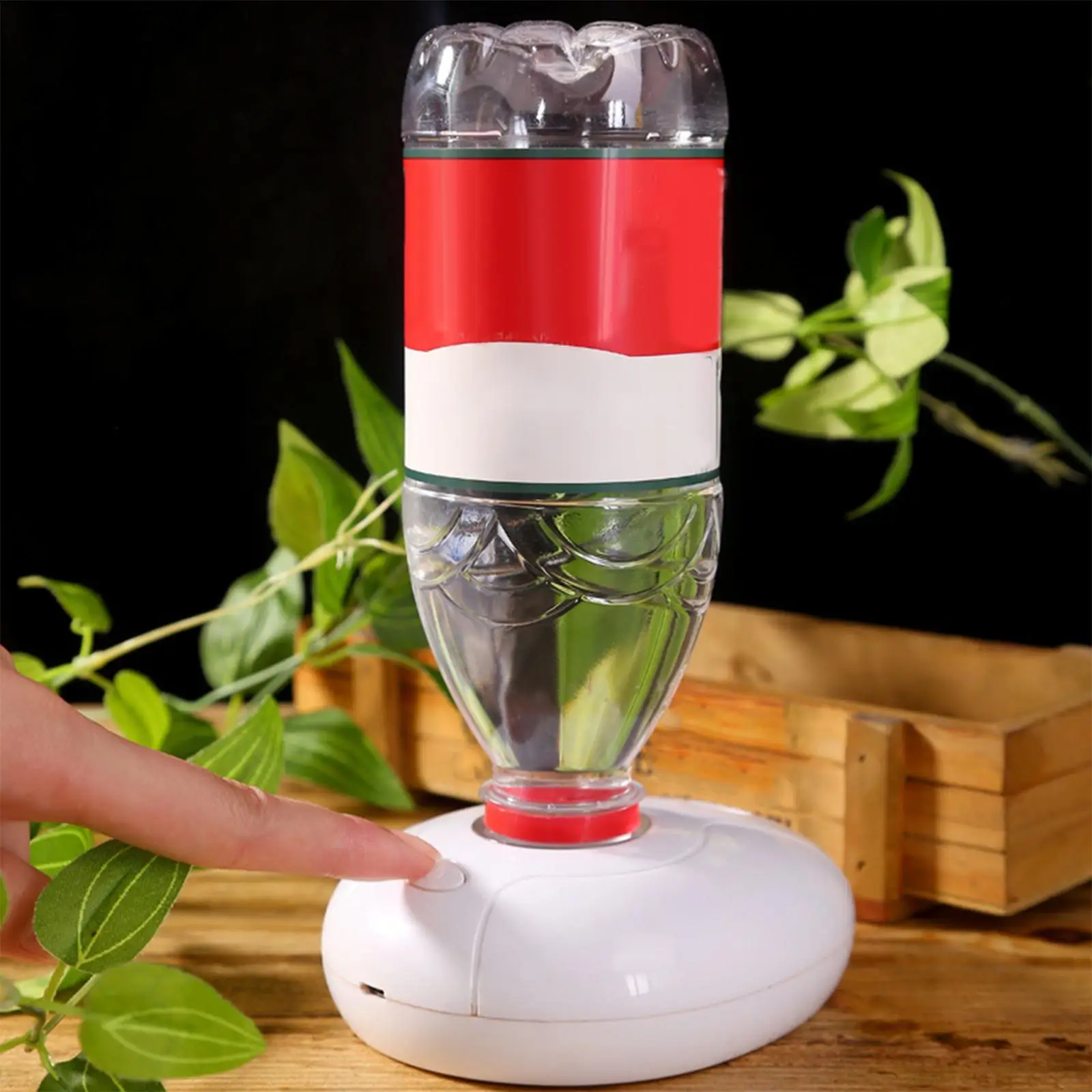 Water Bottle Humidifier Waterless Auto Off USB Ultrasonic Cool Mist for Yoga