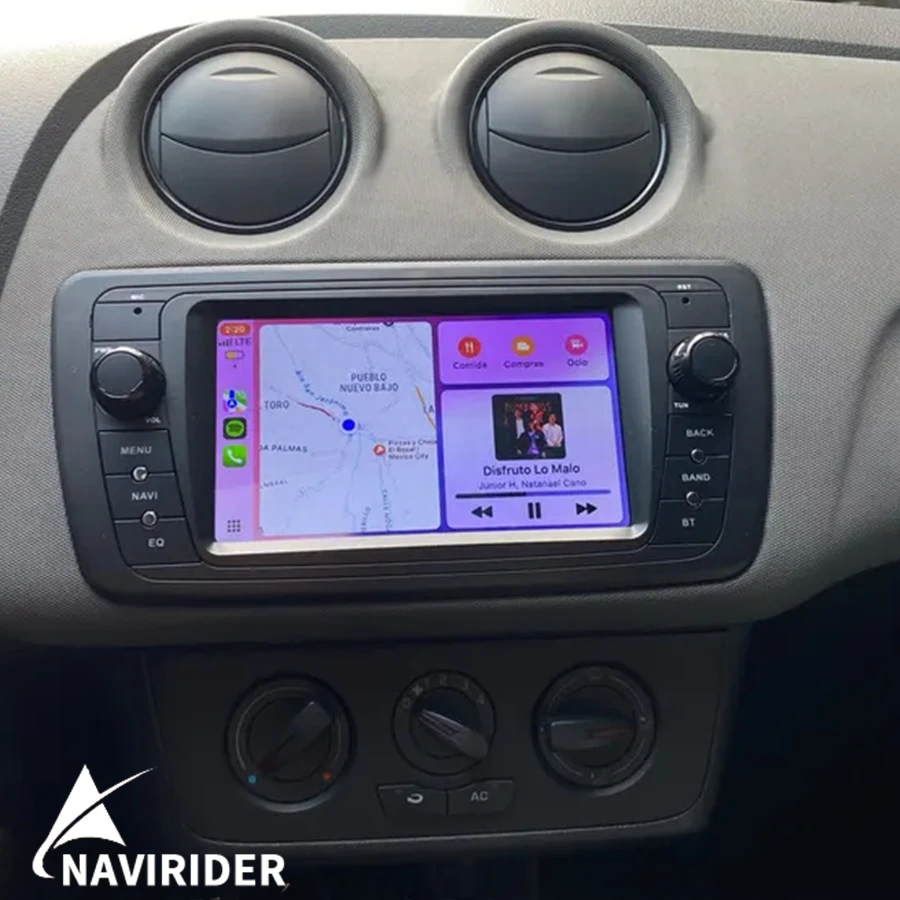 7inch Android 15 Car Multimedia  Video  Player 360 Camera For Seat Ibiza 6j 2009 2010 2011 2012 CarPlay Car Radio SWC Navigation
