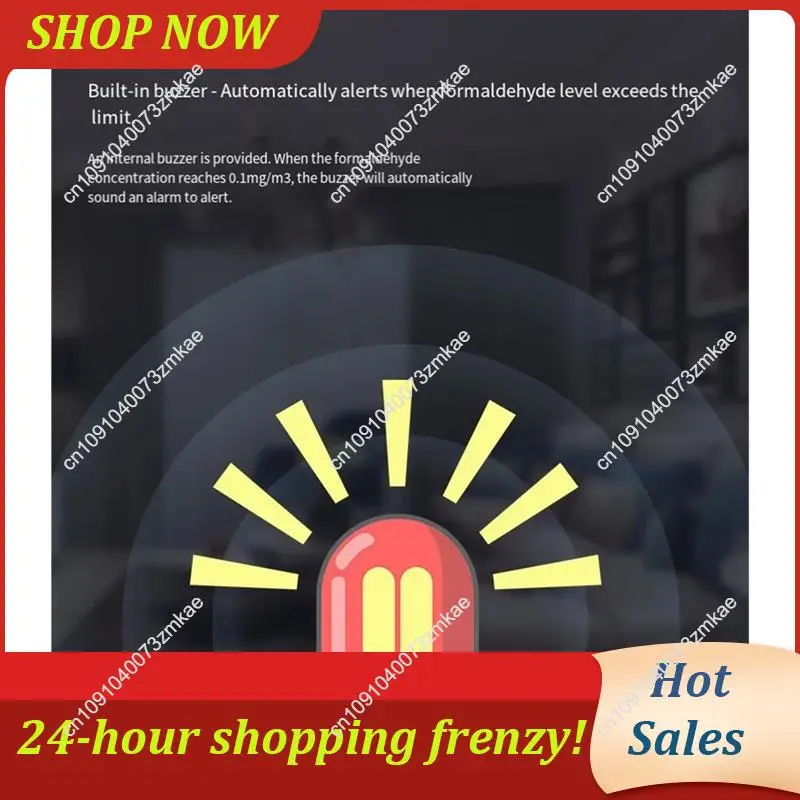 デイリーセール家庭用装飾新占有ホルムアルデヒド検出器屋内有害臭気テストTVOCガス検出テレビ