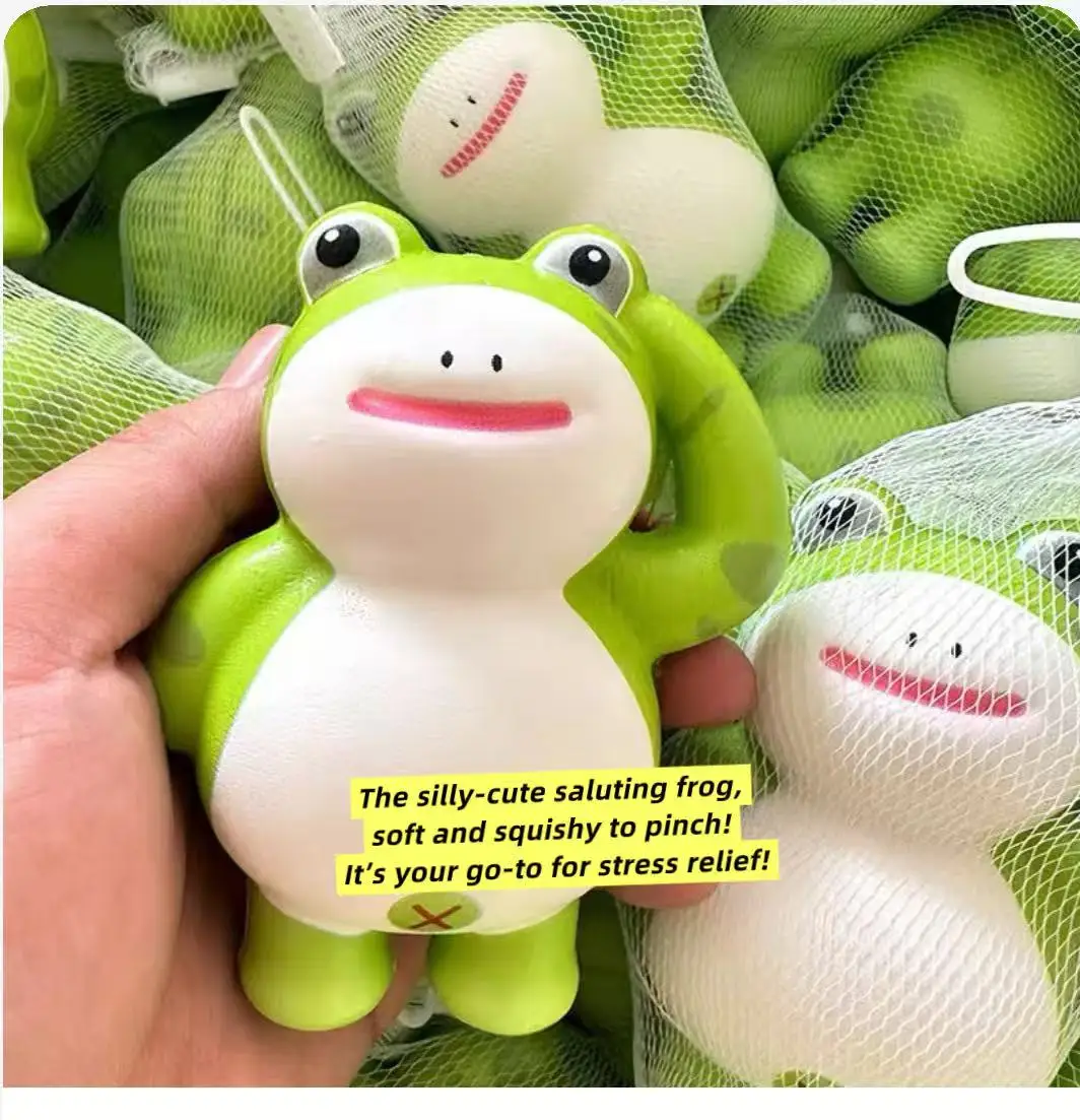 نموذج الضفدع للتكتيف، muñeca suave de rebote لينتو، تمثال دي دي ديبوجوس أنيمادوس بارا نينيو نينا، جوجيت بارا نينوس،