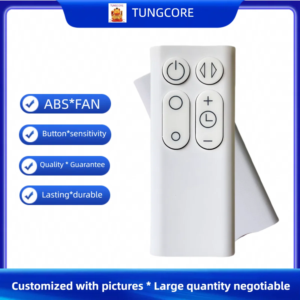 جهاز تحكم عن بعد بديل جديد مناسب لمروحة دايسون AM06 AM07 AM08، الجزء رقم 965824-01 965824-02 (أبيض)