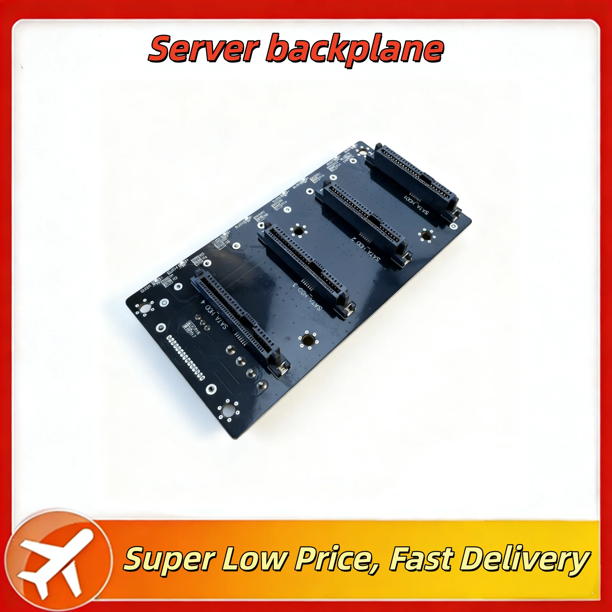 

4-Port SATA Hard Drive Expansion Board 1 to 4 SATA HDD/SSD Adapter Card
